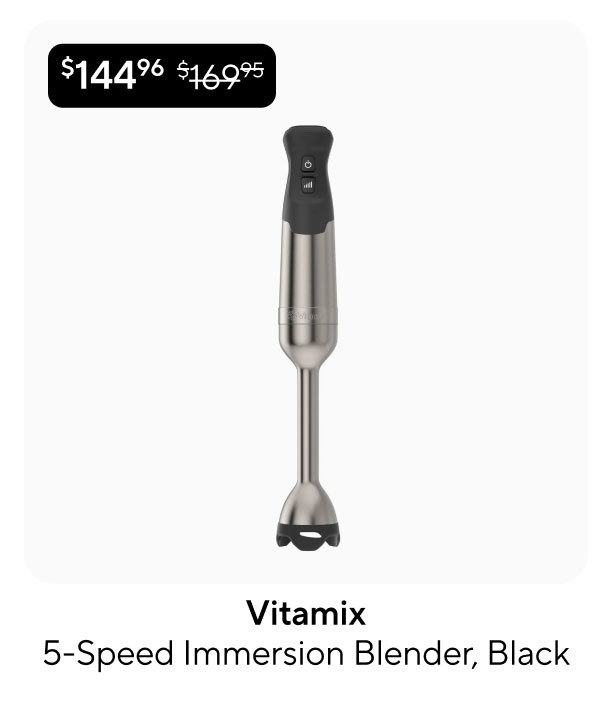 Vitamix 5-Speed Immersion Blender, Black