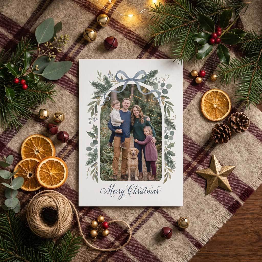 A holiday card