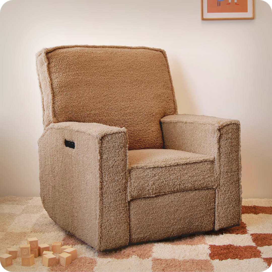 Storkcraft Texas Nursery Power Recliner Swivel Glider