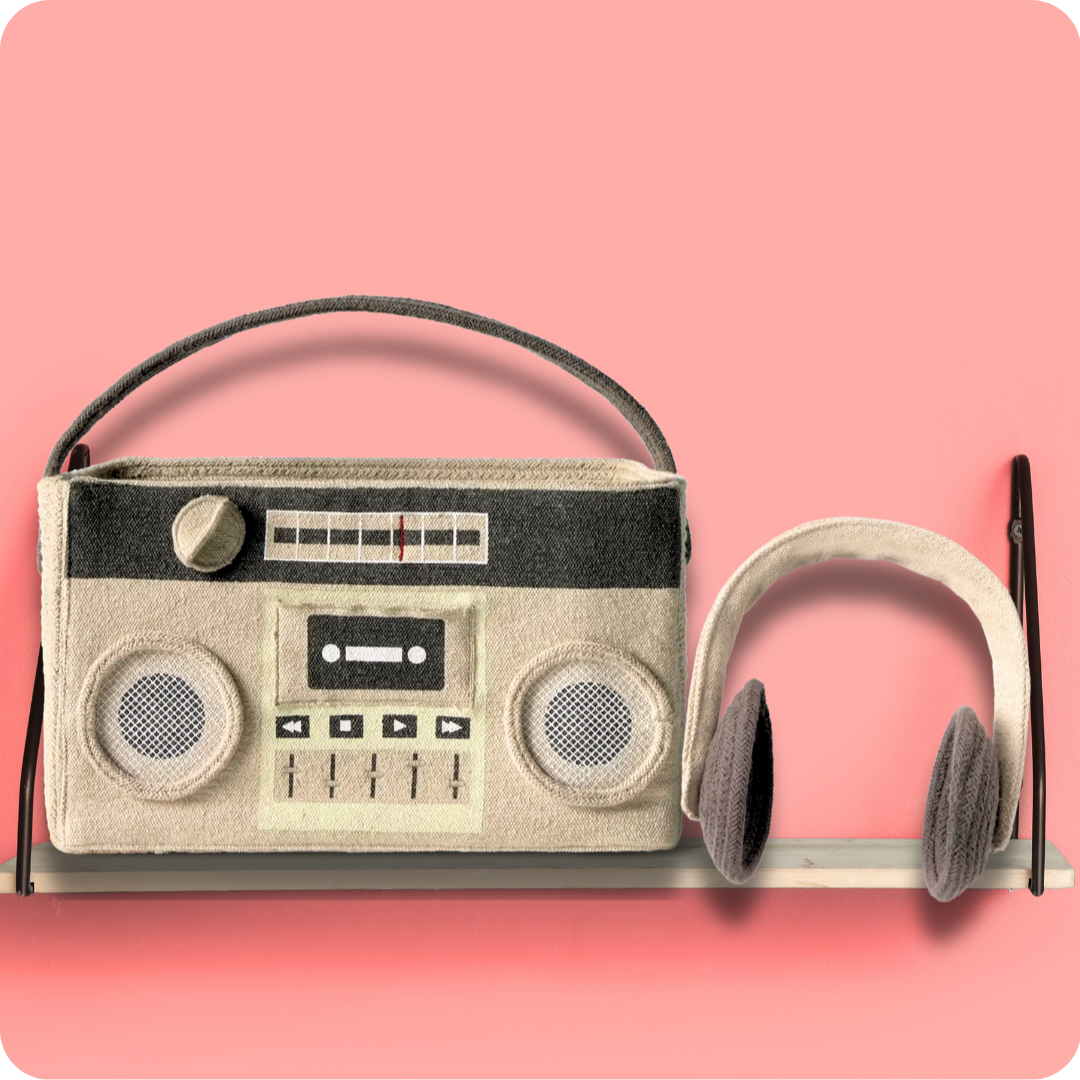Boombox basket