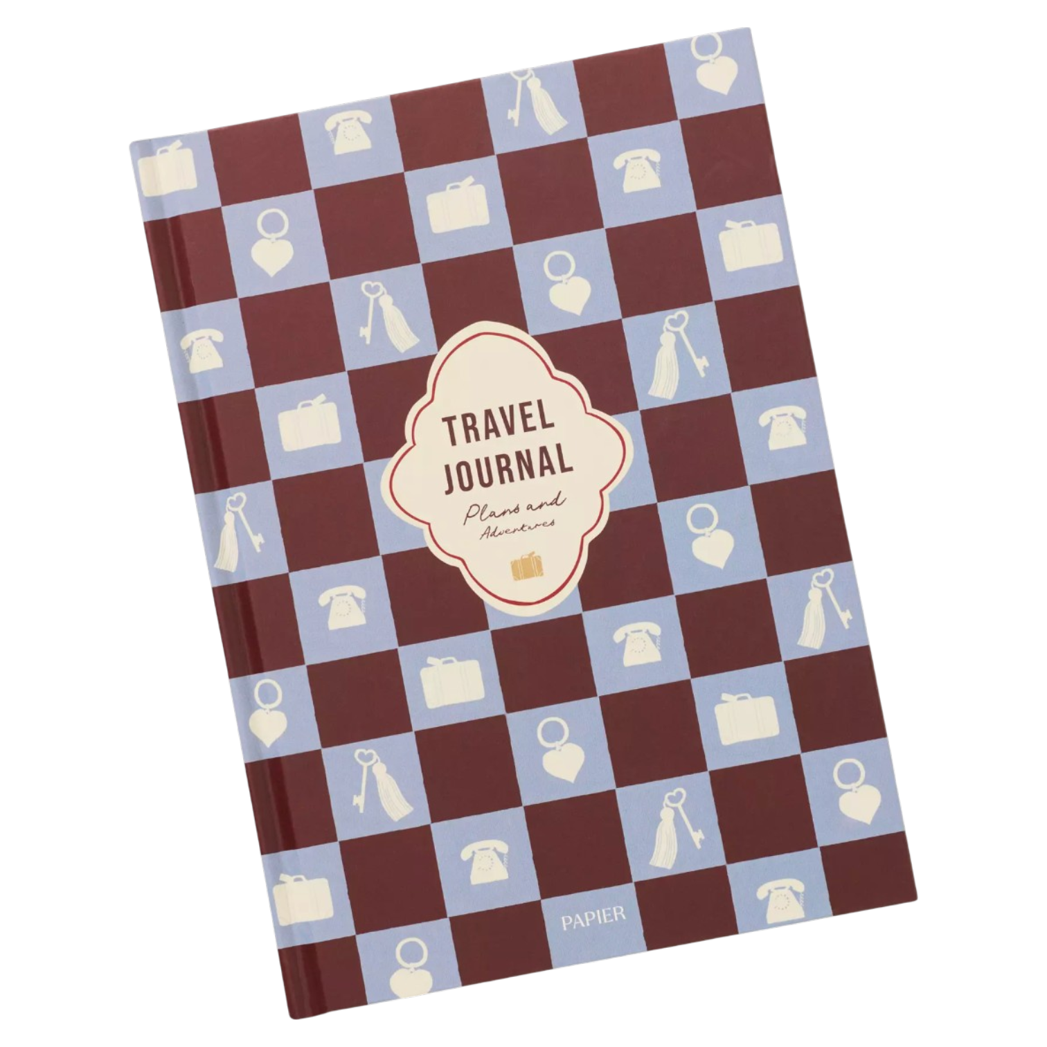 Anthropologie X Papier Check-In Charm A5 Hardback Travel Journal