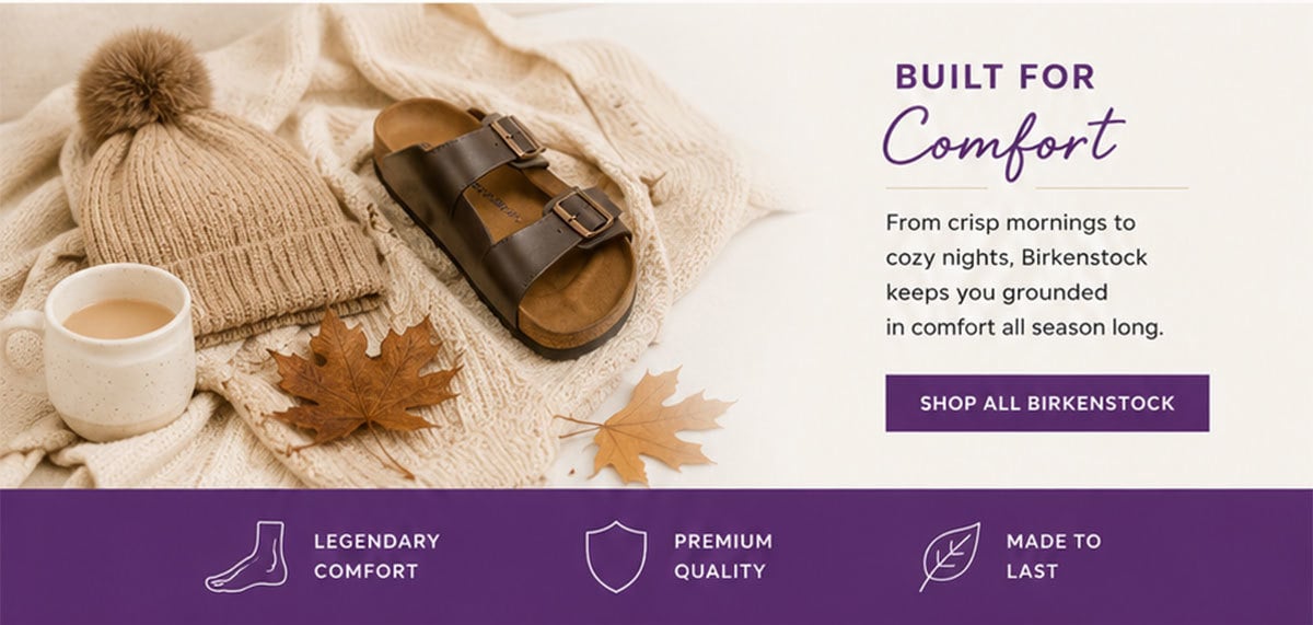 Fall into Birkenstock
