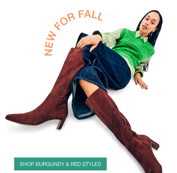 NEW FOR FALL | SHOP BURGUNDY & RED STYLES