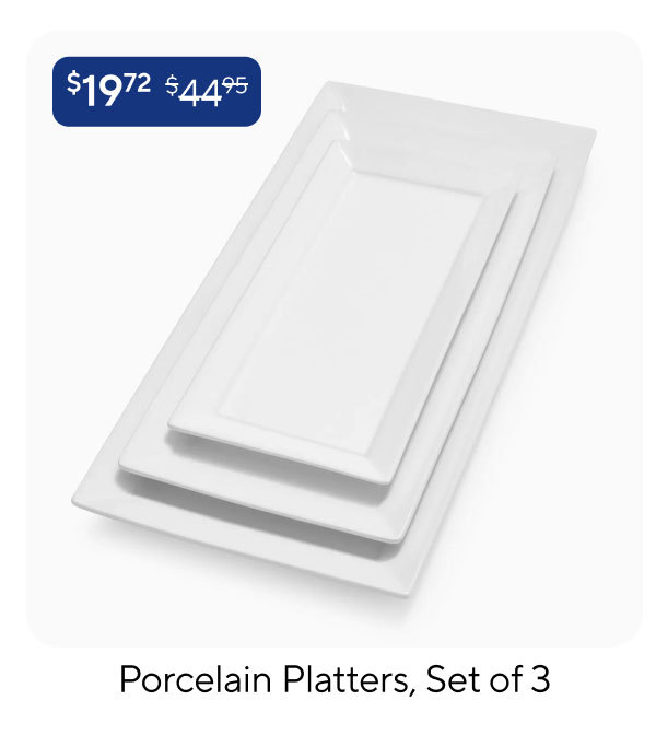 Sur La Table Porcelain Platters
