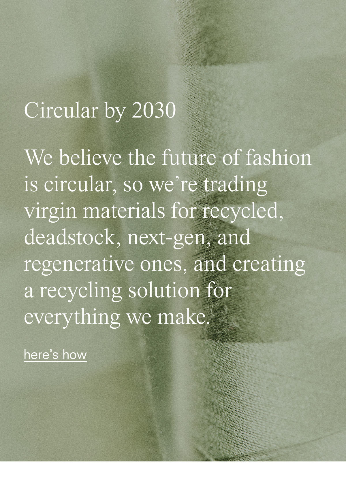 Circular by 2030