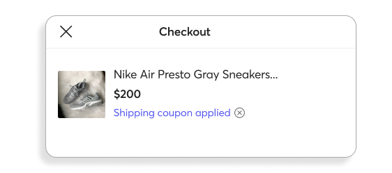 2. Use the coupon