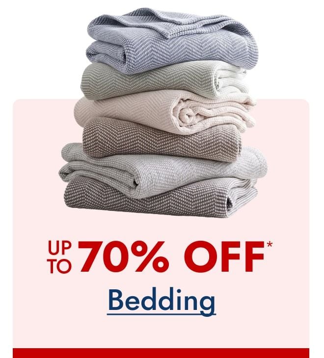 Bedding - Up to 70% Off
