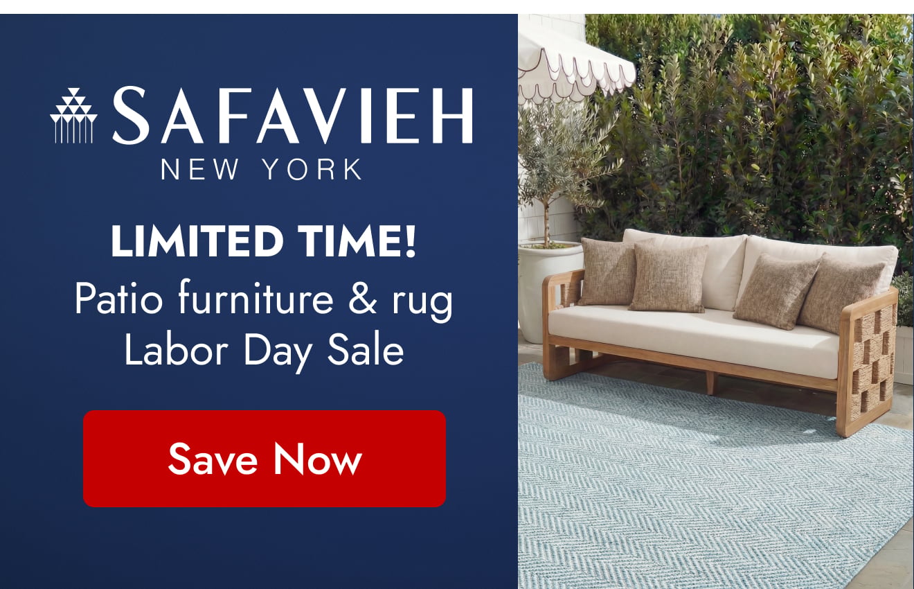 Safavieh: Limited Time! Patio Furniture & Rug Labor Day Sale