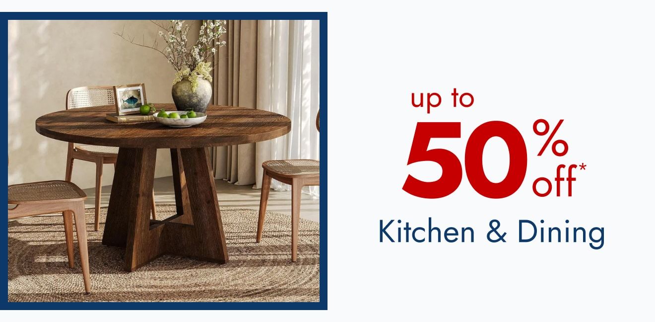 Kitchen & Dining Furniture - Up to 50% off