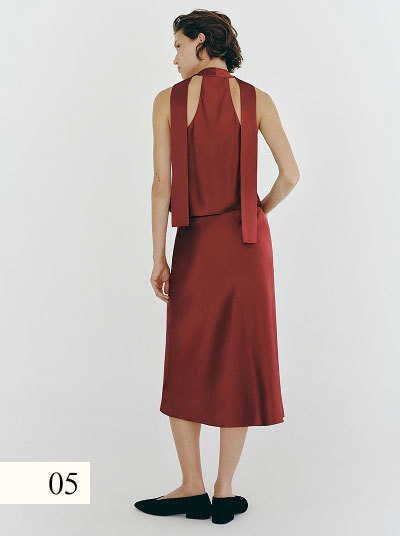 Pomelle Silk Two Piece