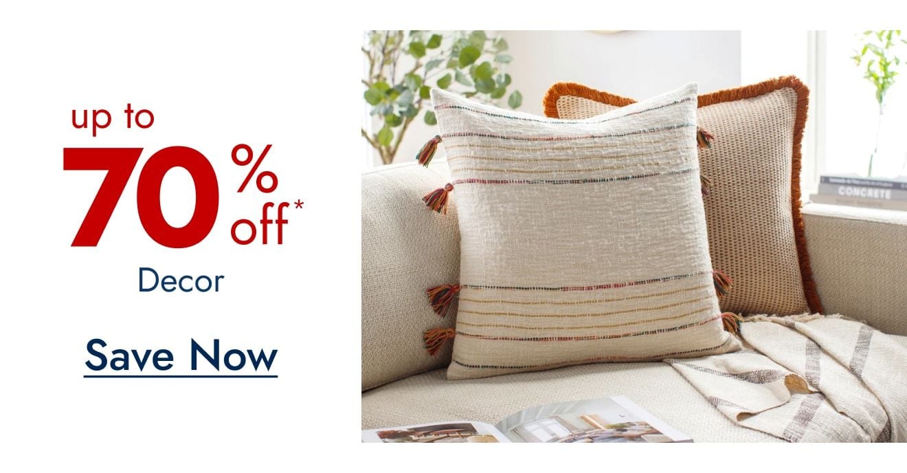 Decor - up to 70% off