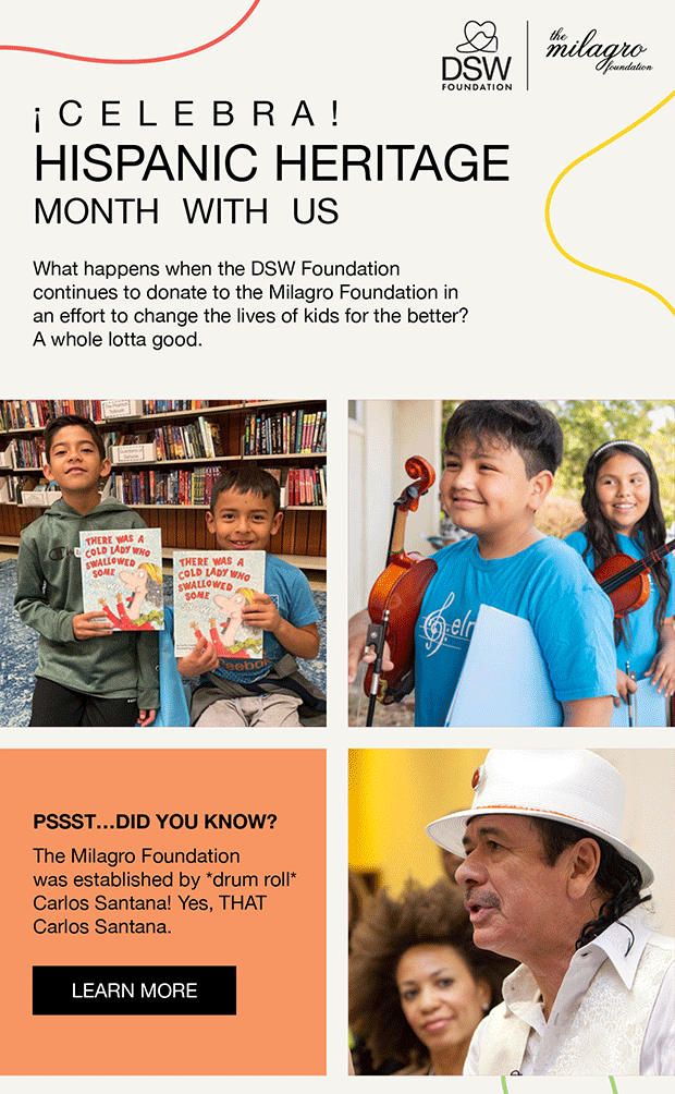 ¡CELEBRA! HISPANIC HERITAGE MONTH WITH US | LEARN MORE