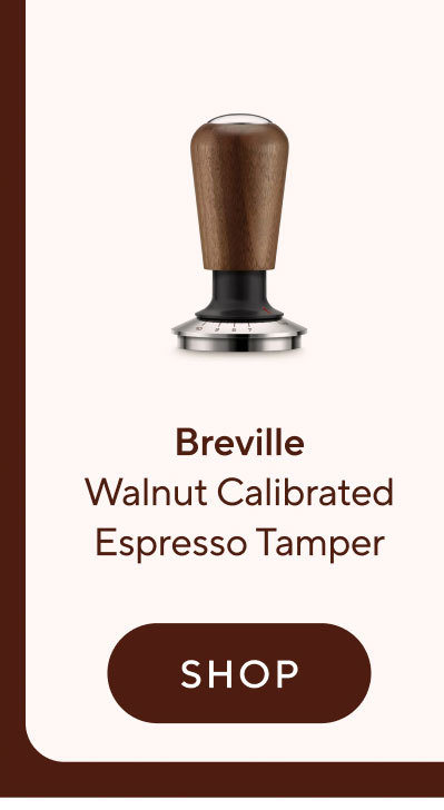 Breville Walnut Calibrated Espresso Tamper