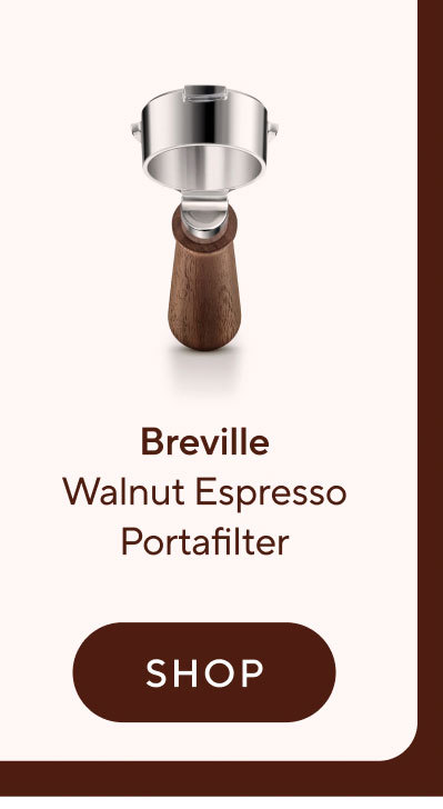 Breville Walnut Espresso Portafilter