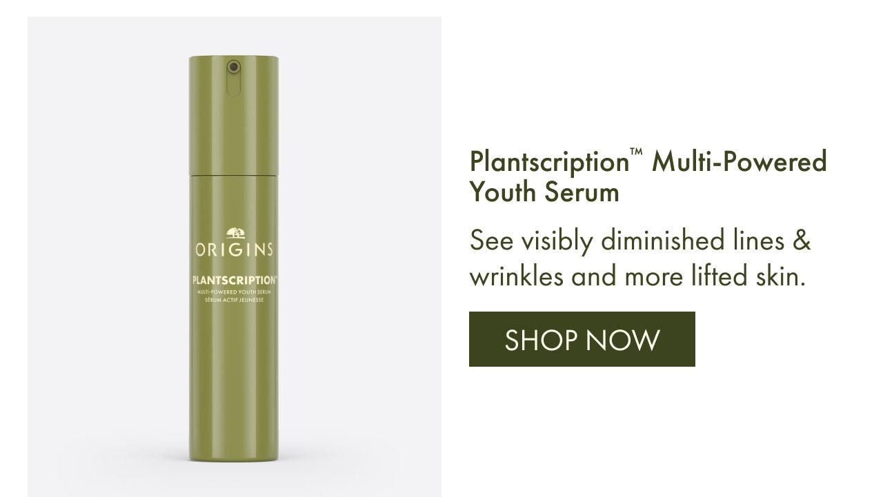 Plantscription™ Multi-Powered Youth Serum | See visibly diminished lines & wrinkles and more lifted skin. | SHOP NOW