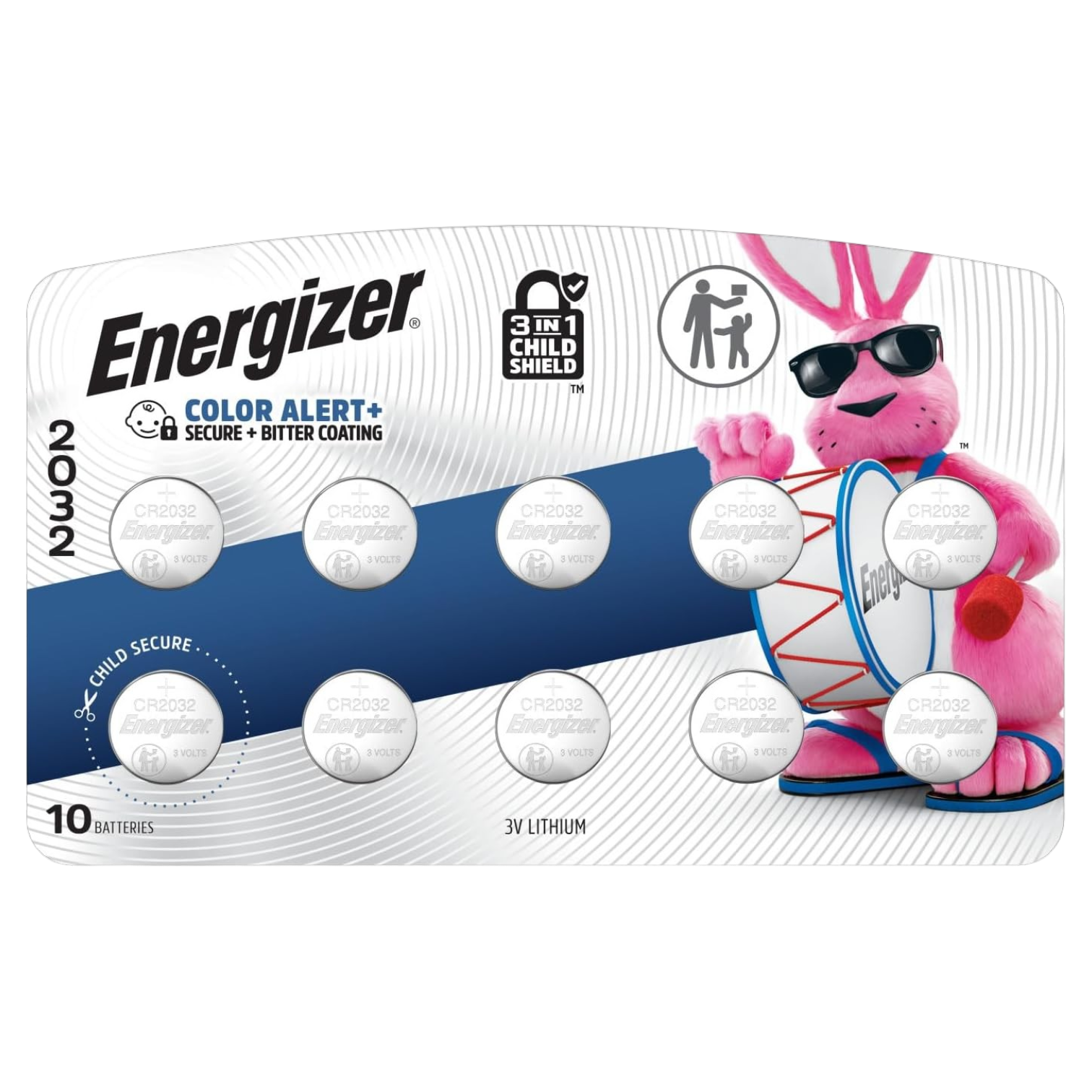 Energizer AirTag-Compatible Lithium Batteries, 10-Pack