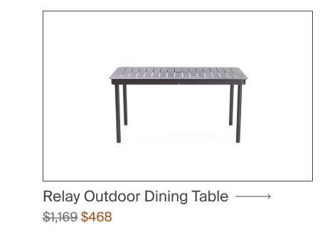 Relay Outdoor Dining Table