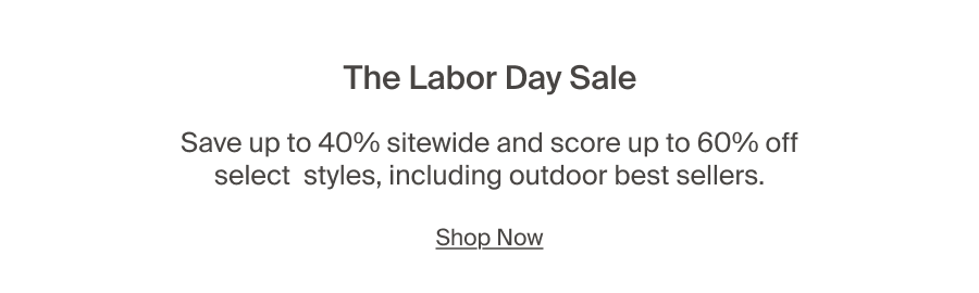 Shop the Labor Day Sale