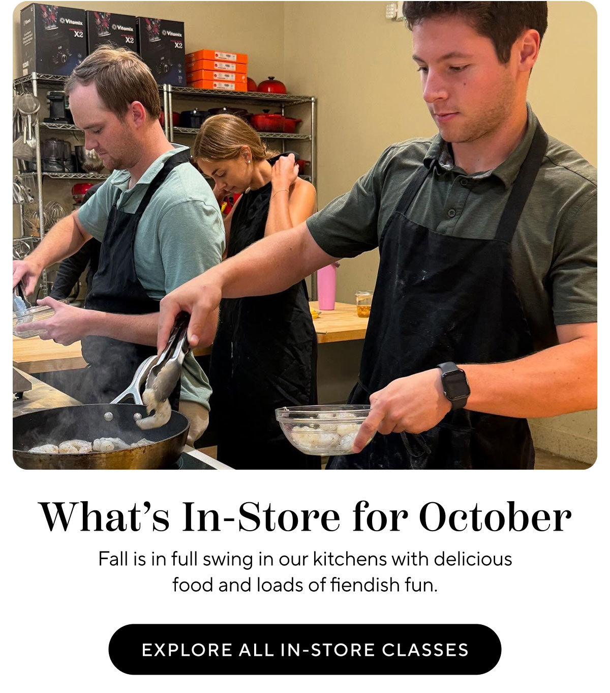 Explore In-Store Classes
