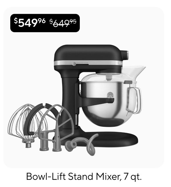 Bowl-Lift Stand Mixer, 7 qt