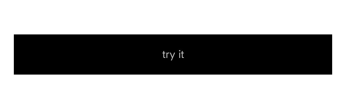 try it