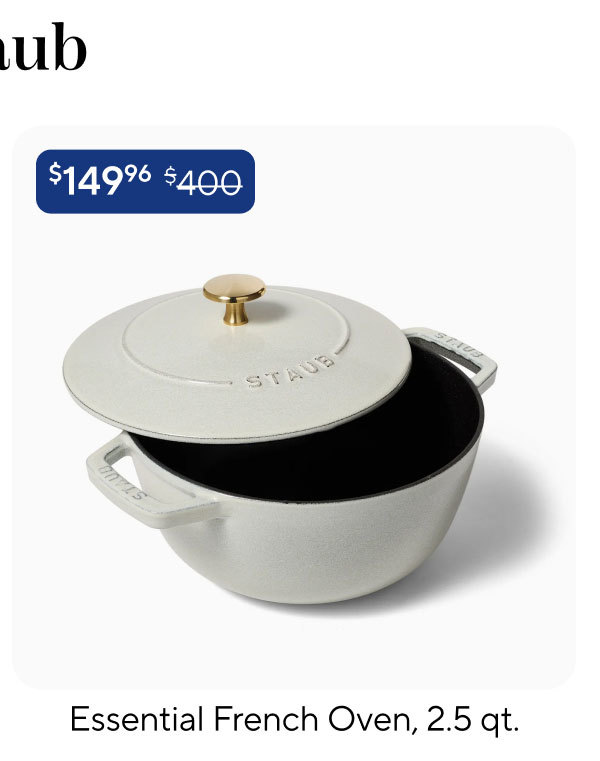 Staub Essential French Oven, 2.5 qt.