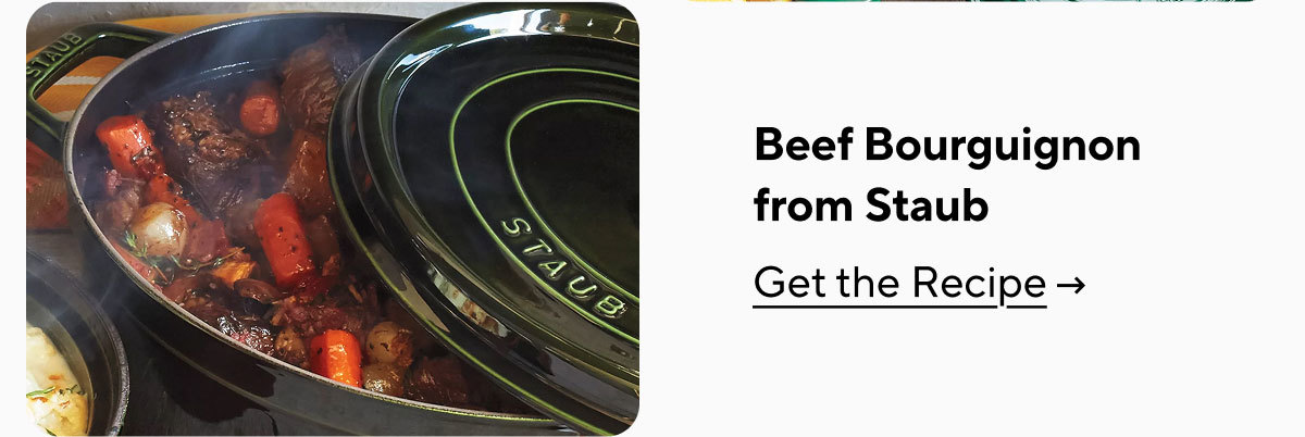 Beef Bourguignon From Staub