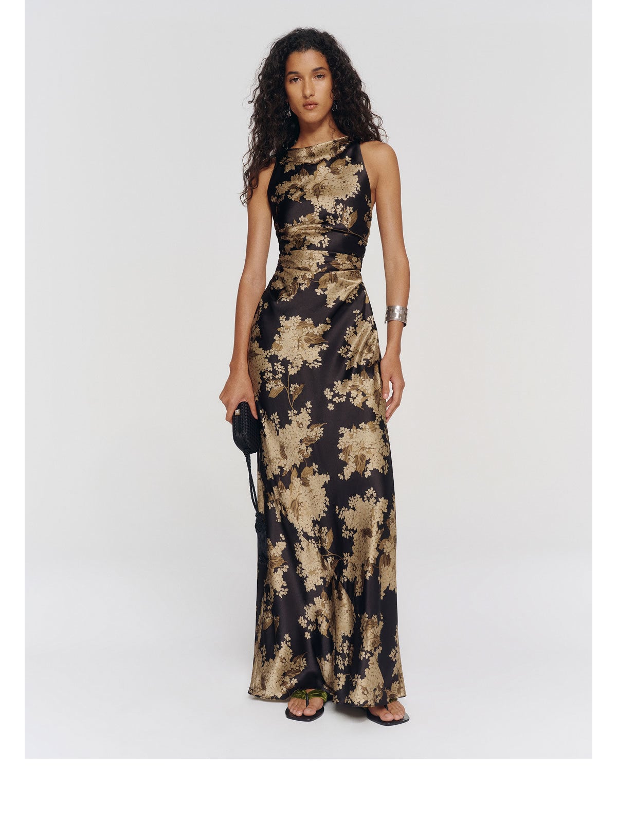 Anaiis Silk Dress