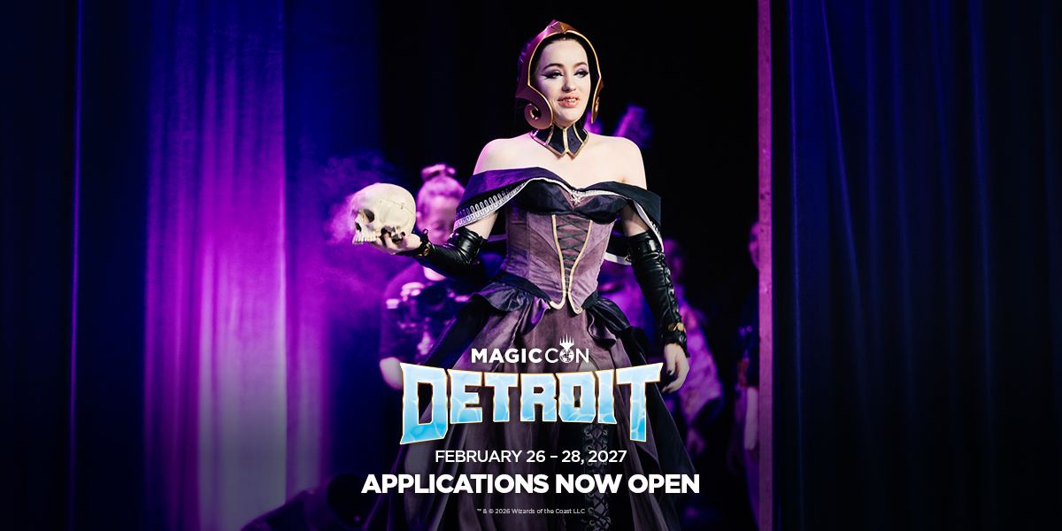 Arte oficial da MagicCon Detroit