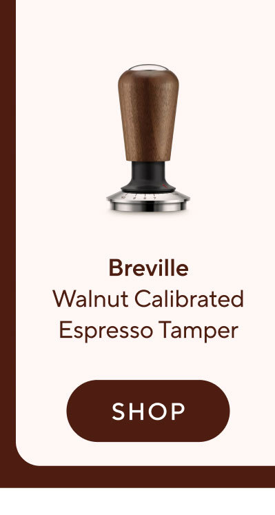 Breville Walnut Calibrated Espresso Tamper