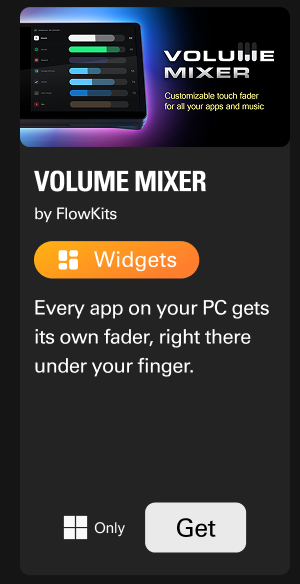 Volume Mixer by FlowKits
