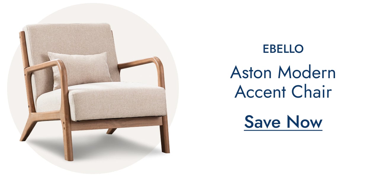 Aston Modern Solid Wood Accent Chair