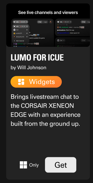 Lumo for iCUE by Will Johnson