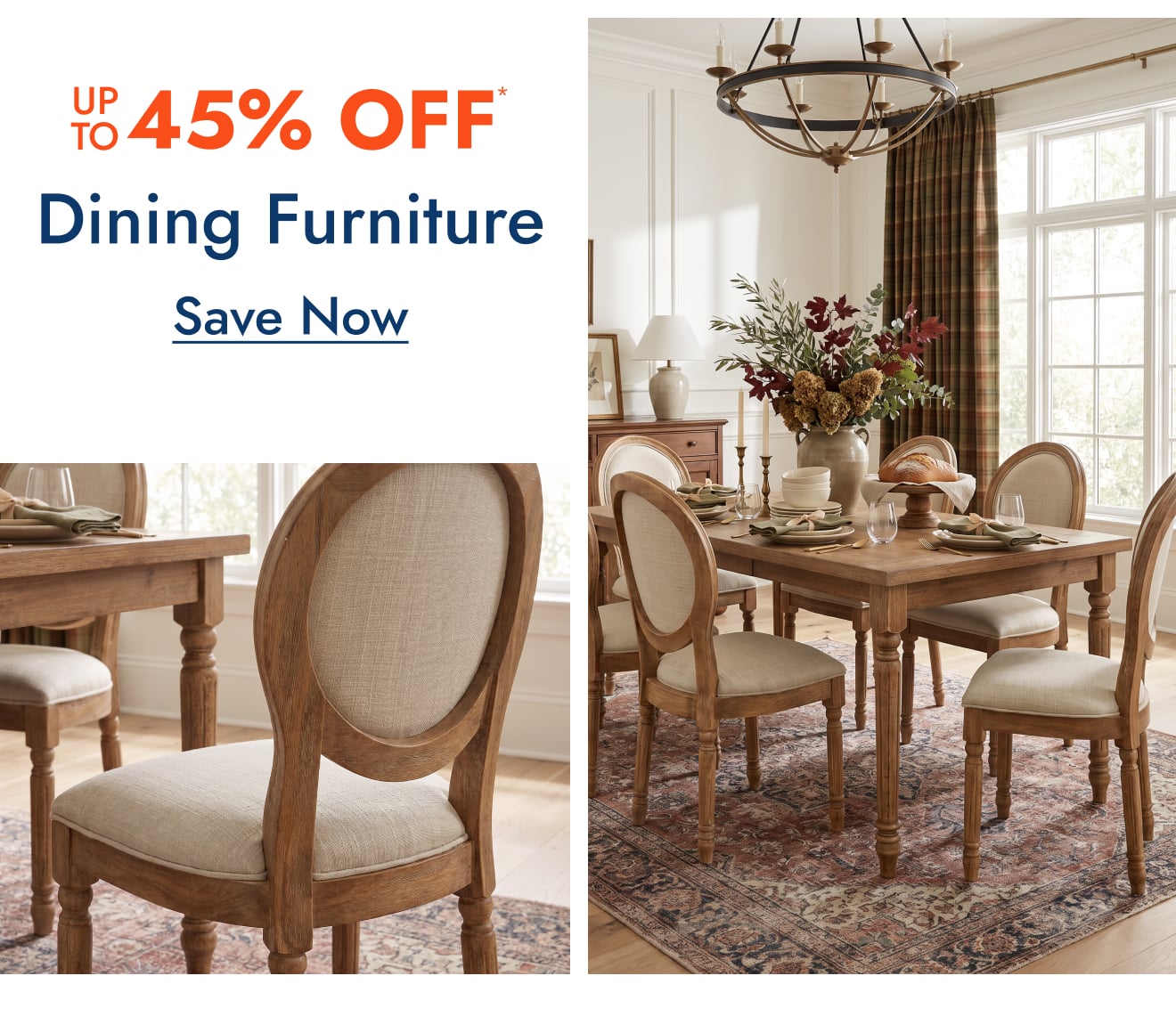 Dining Furniture - Up to 45% off