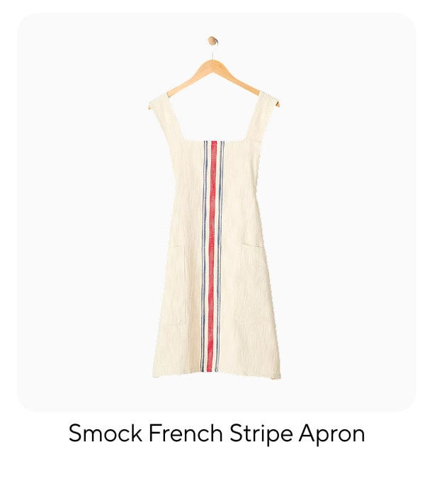 Sur la table Smock French Stripe Apron
