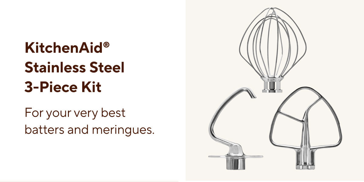 KitchenAid® Stainless Steel 3-Piece Kit