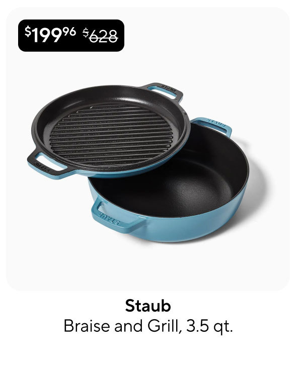 Staub Braise and Grill, 3.5 qt.