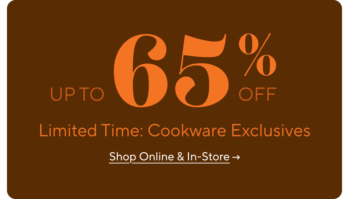 Cookware Sale
