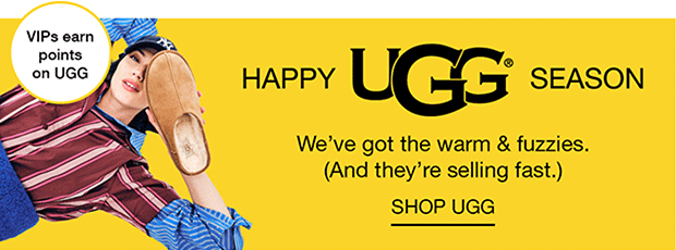 HAPPY UGG SEASON | SHOP UGG