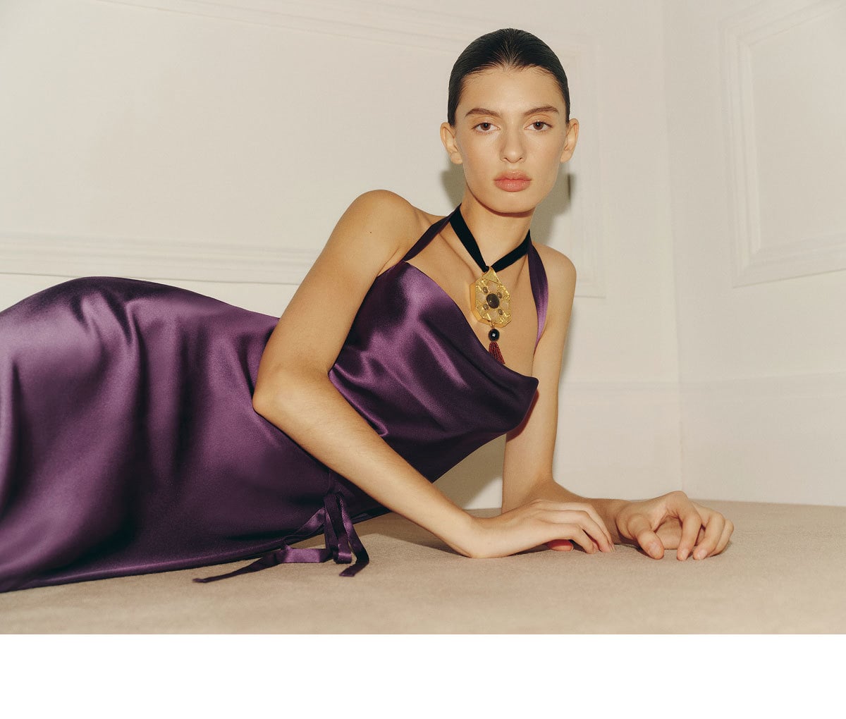 Gloribel Silk Dress