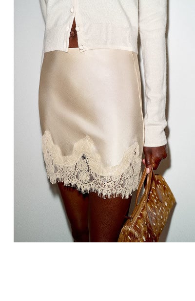 Carolina Silk Mini Skirt