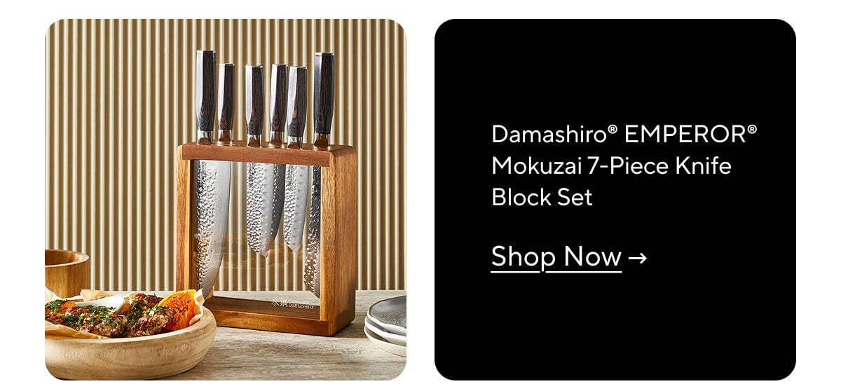 Cuisine::pro® Damashiro® Emperor® 7-Piece Knife Block Set