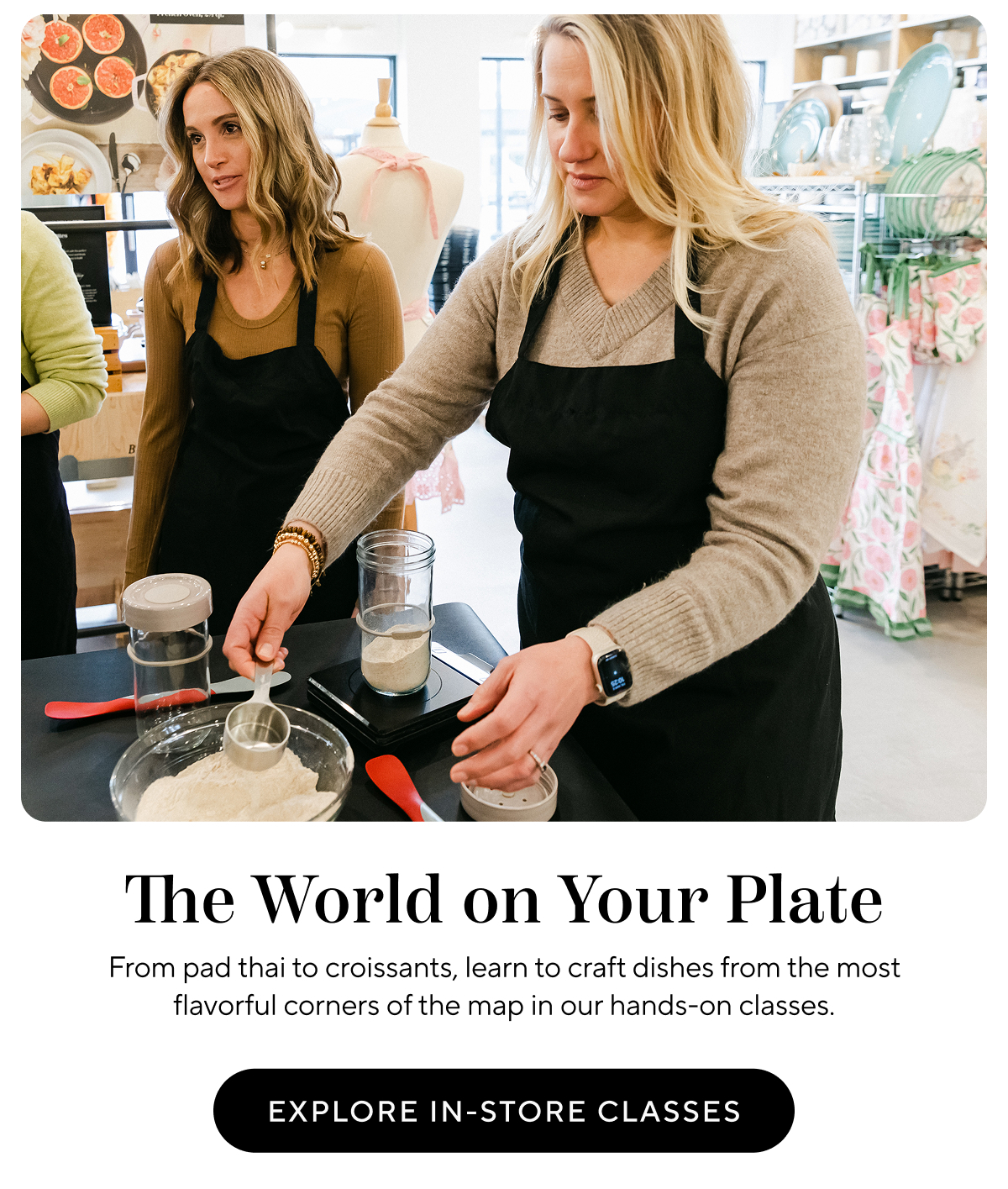 In-Store Cooking Classes