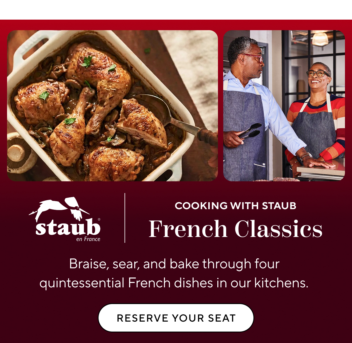 Cooking with Staub: French Classics in Kirkland