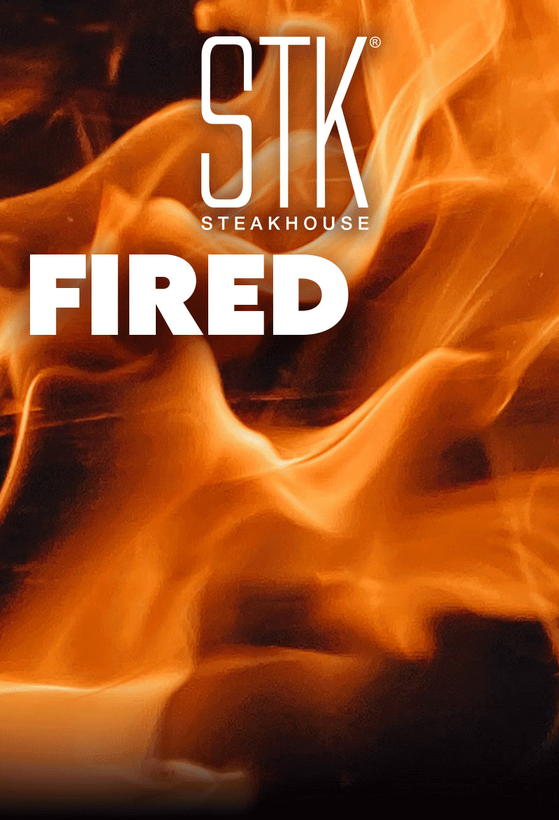  Fired up for the weekend? Book your table now at STK