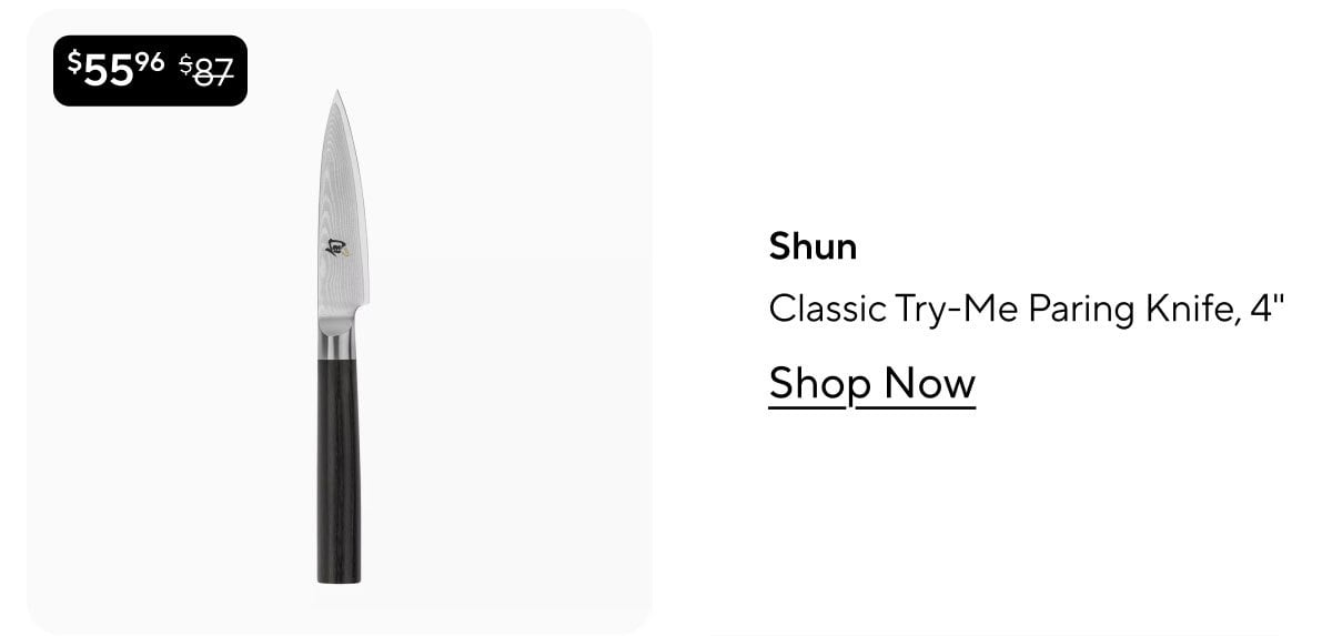 Shun Classic Try-Me Paring Knife, 4