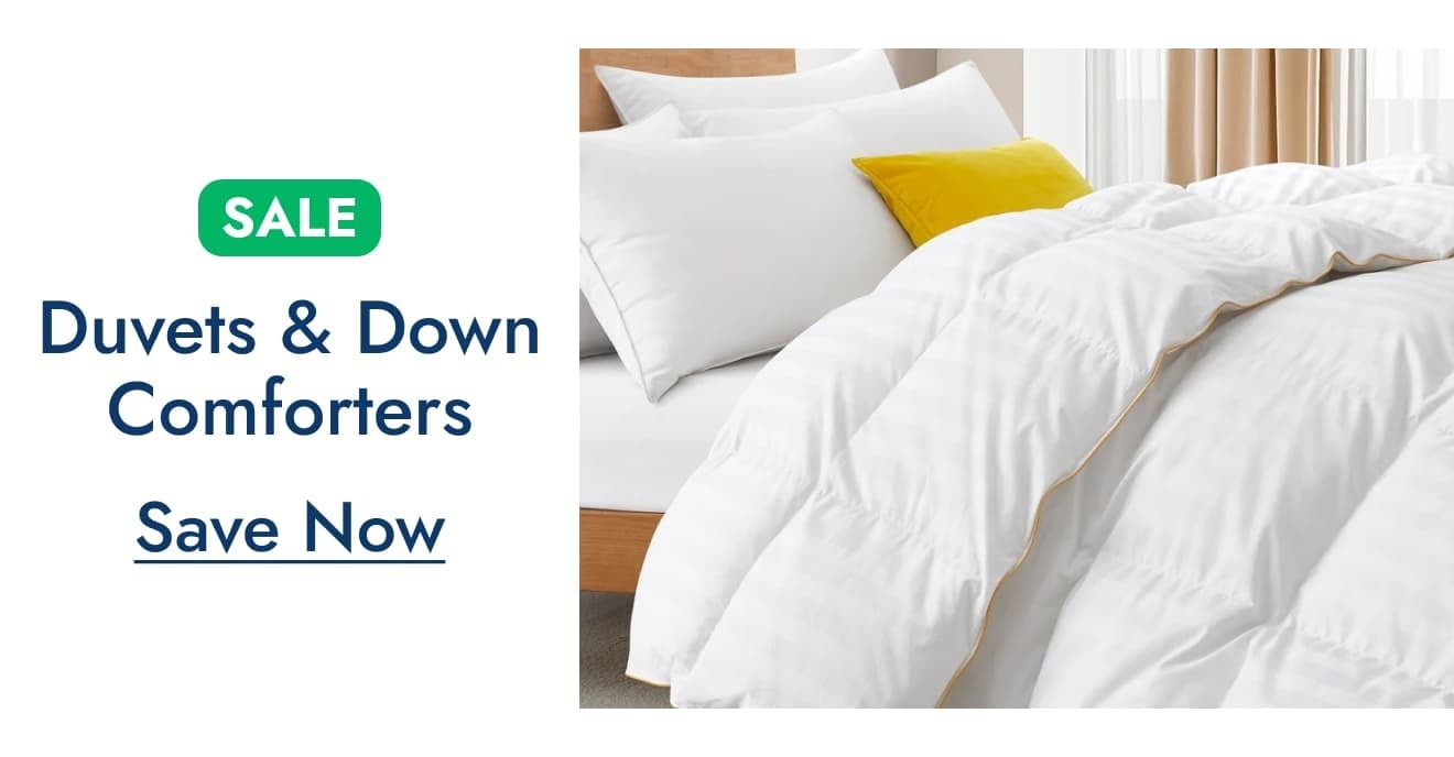 Save on Down Comforters and Duvets
