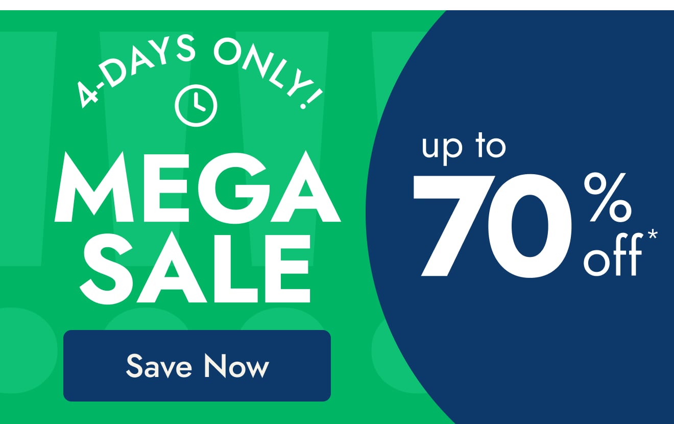 Shop the 4-Day Mega Flash Sale—Up to 70% Off