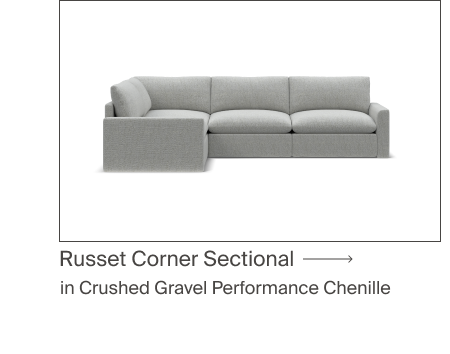 Russet 4-Piece Corner Sectional