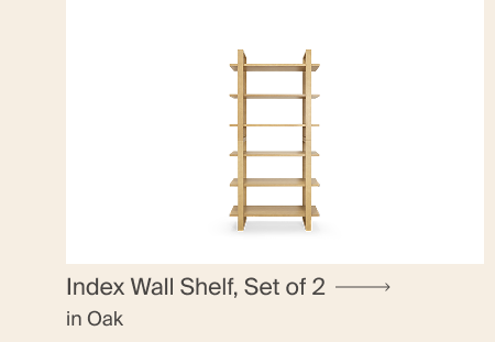 Index Wall Shelf